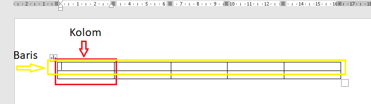 Membuat Tabel di Word 2016