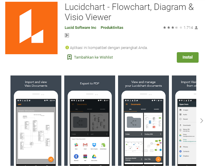 Aplikasi Mind Map atau Peta Minda (Android)