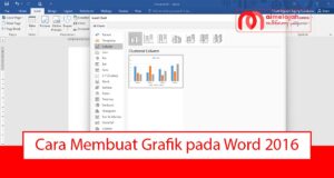 Cara Membuat Grafik pada Word 2016 Cara Membuat Grafik pada Word 2016