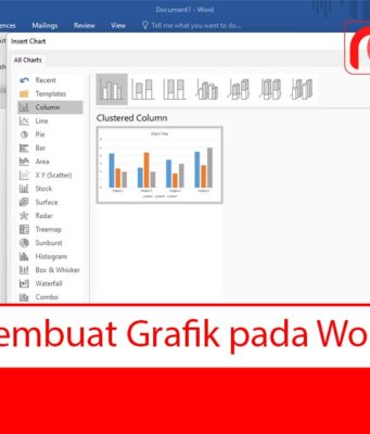 Cara Membuat Grafik pada Word 2016 Cara Membuat Grafik pada Word 2016