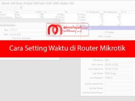 Cara Setting Waktu di Router Mikrotik