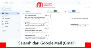Sejarah dari Google Mail (Gmail) Sejarah dari Google Mail (Gmail)