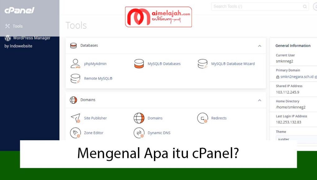 Mengenal apa itu cPanel
