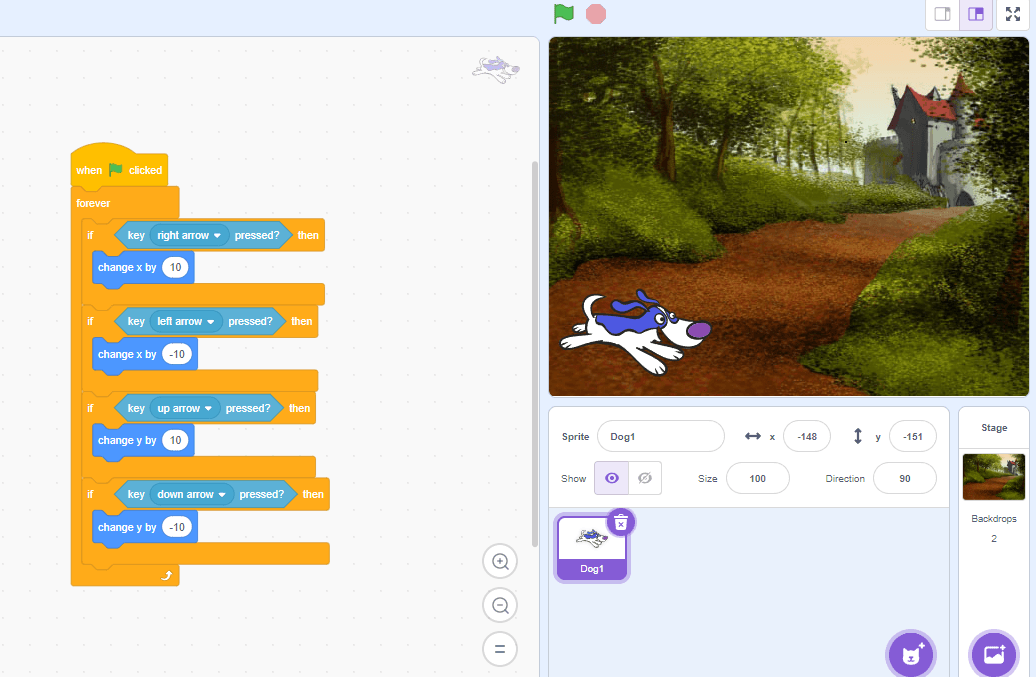 Tutorial Dasar Scratch: Membuat Chase Game Card untuk Pemula